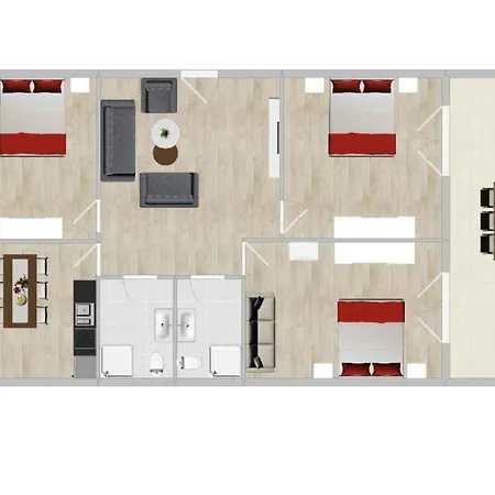 Ferienwohnung Rosmarin Mit Pool In Apartment